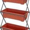 Tectake - Verticaal Plantenrek Met 4 Bakken - 403445 -Tuinverzorgings Winkel 486x1200 1