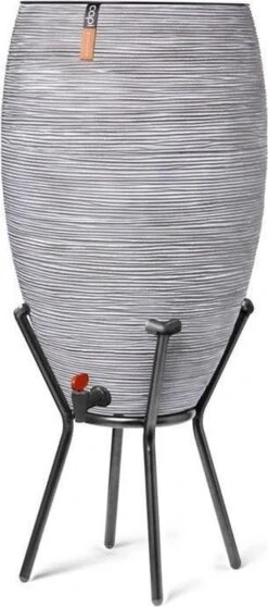 Capi Europe - Regenton Rib NL - 56x123 - Ivoor - Voor Binnen En Buiten - RKOFI1132 -Tuinverzorgings Winkel 531x1200