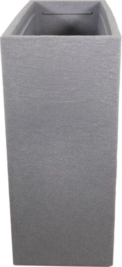 4gardenz® Stone Rechthoekige Bloembak Voor Buiten - 60x60x26cm - Lichtgrijs -Tuinverzorgings Winkel 551x1200