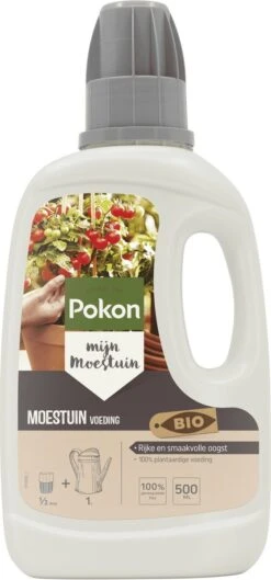 Pokon Bio Moestuinvoeding - 500ml - Plantenvoeding - 14ml Per 1l Water -Tuinverzorgings Winkel 560x1200
