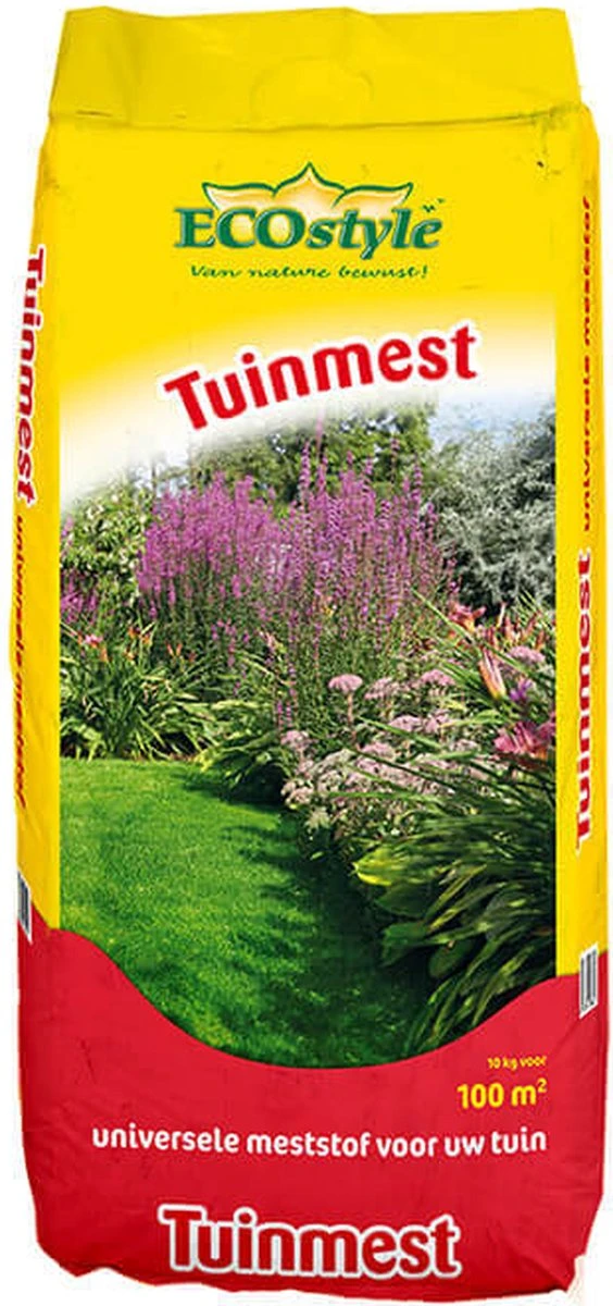 ECOstyle Tuinmest Organische Meststof - Border & Siertuin - Natuurlijke Meststof Gazon - 120 Dagen Voeding- 50 M² - 5 KG 4 ECOstyle Tuinmest Organische Meststof - Border & Siertuin - Natuurlijke Meststof Gazon - 120 Dagen Voeding- 50 M² - 5 KG - Afbeelding 2