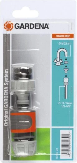 Gardena Koppeling Set Snelaansluitstukken Kraanstuk, Slangstuk En Draadadapter 4078500010269 -Tuinverzorgings Winkel 567x1200