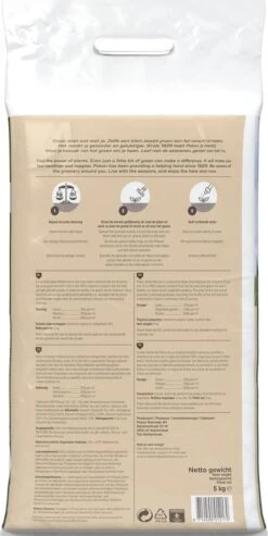 Pokon Gedroogde Mestkorrel - 5kg - Meststof - Geschikt Voor 10m2 Tot 40m2 -Tuinverzorgings Winkel 601x1200