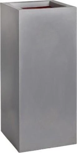 Capi Europe - Bloempot Rechthoek Smooth NL - 36x36x79 - Zwart - Voor Binnen En Buiten - KBL952 -Tuinverzorgings Winkel 608x1200 3