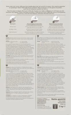 Pokon Gazonmest Met Kalk - 2kg - Mest - Geschikt Voor 30m² - 120 Dagen Voeding -Tuinverzorgings Winkel 745x1200 5