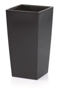 Prosperplast Kunststof Urbi Bloempot/plantenpot Met Binnenpot Antraciet 40 X 40 X 75 Cm - 37/91,5 Liter - Hoge Vierkante Bloempotten -Tuinverzorgings Winkel 757x1200 5