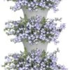 Elho Corsica Vertical Forest 24 - Bloempot Voor Balkonbuiten - Ø 26.7 X H 29.7 Cm - Wit/Wit -Tuinverzorgings Winkel 767x1200 1
