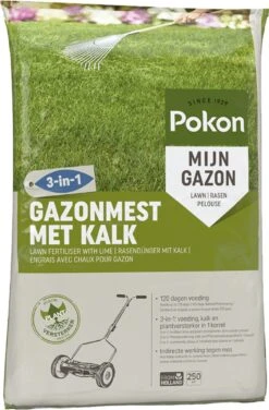 Pokon Gazonmest Met Kalk - 16,8kg - Mest - Geschikt Voor 250m² - 120 Dagen Voeding 19 Pokon Gazonmest Met Kalk - 16,8kg - Mest - Geschikt Voor 250m² - 120 Dagen Voeding -Tuinverzorgings Winkel 789x1200