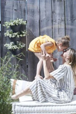 Elho Corsica Vertical Forest 24 - Bloempot Voor Balkonbuiten - Ø 26.7 X H 29.7 Cm - Zwart/Antraciet -Tuinverzorgings Winkel 800x1200 149