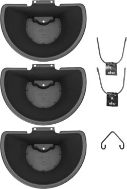 Elho Corsica Vertical Forest 24 - Bloempot Voor Balkonbuiten - Ø 26.7 X H 29.7 Cm - Zwart/Antraciet -Tuinverzorgings Winkel 805x1200 3