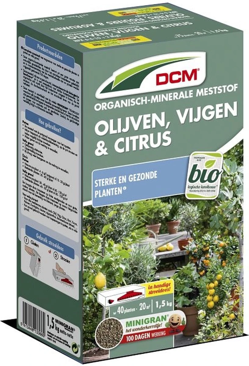 DCM Meststof Olijven/vijgen/citrus (1,5 KG) 5 DCM Meststof Olijven/vijgen/citrus (1,5 KG) - Afbeelding 3