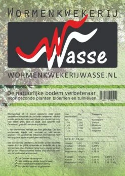Frankys Flora - Wormenmest - 35 Liter - Humus - Compost - Bodemverbetering -Tuinverzorgings Winkel 855x1200