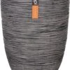 Capi Europe - Vaas Elegant Laag Rib NL - 36x47 - Antraciet - Voor Binnen En Buiten - KOFZ782 -Tuinverzorgings Winkel 867x1200 2