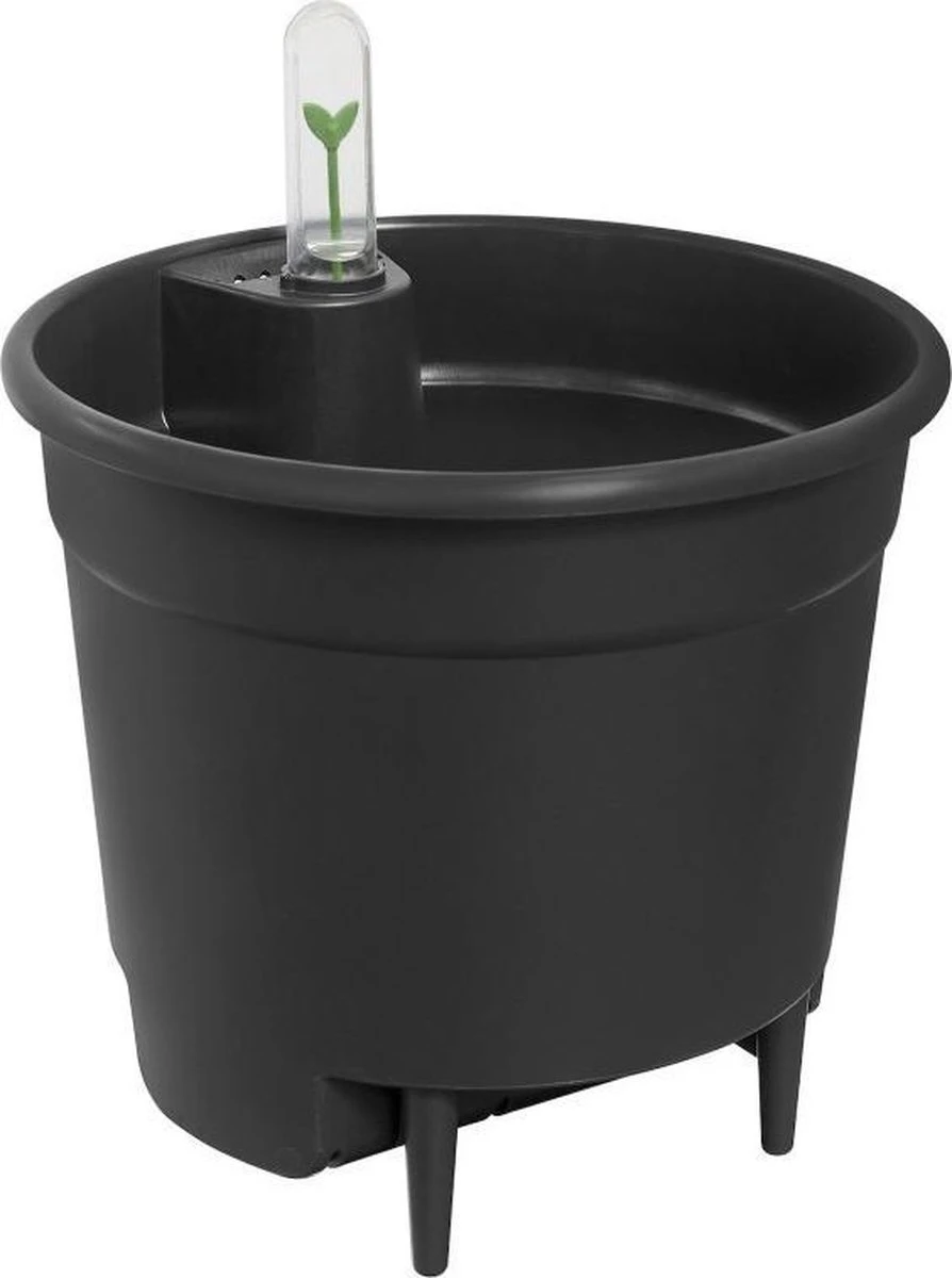 Elho Self-watering Insert 24 - Accessoires Voor Binnenaccessoires - Ø 23.7 X H 22.2 Cm - Zwart/Living Black 3 Elho Self-watering Insert 24 - Accessoires Voor Binnenaccessoires - Ø 23.7 X H 22.2 Cm - Zwart/Living Black