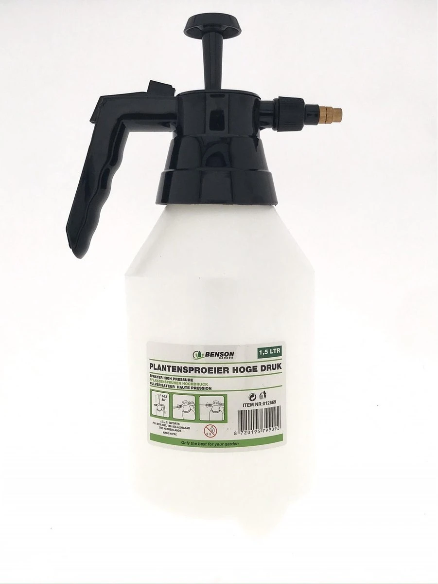 Plantensproeier - Gardenline 1.5 Liter - Hoge Druk - Verstelbare Druk 3 Plantensproeier - Gardenline 1.5 Liter - Hoge Druk - Verstelbare Druk