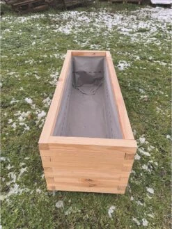 AMISHOUT - Plantenbak Van Balkjes 120x40x40 Cm - Natuural 7 AMISHOUT - Plantenbak Van Balkjes 120x40x40 Cm - Natuural -Tuinverzorgings Winkel 902x1200 8