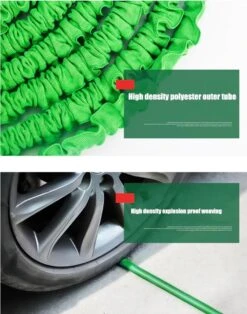 Merkloos Tuinslang - Tuinslag Flexibel - Tuinslag Flexibel 15M -15 Meter - Tuinslangen - Uitrekbaar - Met Koppelstuk - 7 In 1 Sproeikop -Tuinverzorgings Winkel 943x1200