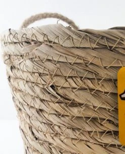 Merkloos Plantenhanger 18x15cm Naturel | Hangende Mand | Handgemaakt | Planten-houder / Hang-plant | Planten Accessoires | Hangmand -Tuinverzorgings Winkel 971x1200 1