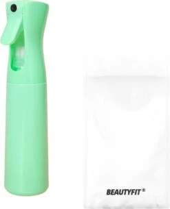 Merkloos BeautyFit - Mist Sprayer Groen - Mist Verstuiver Water- Haarspuit Kapper - Waterspray - Waterverstuiver Haar - Spuitfles Haar - Plantenspuit - 300 Ml -Tuinverzorgings Winkel 971x1200